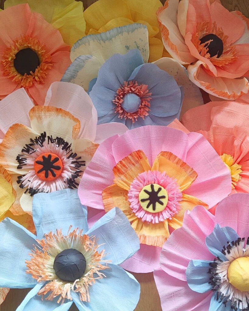 blomster dekoration til heartland festival