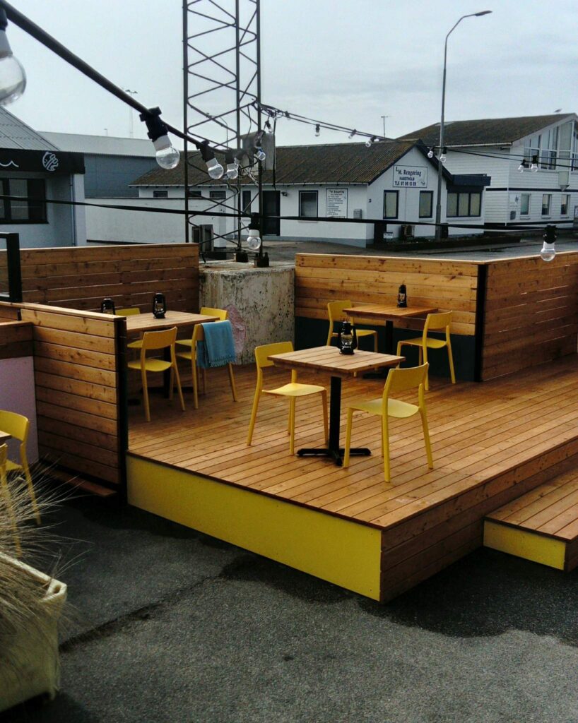 indretning restaurant medvind i hanstholm